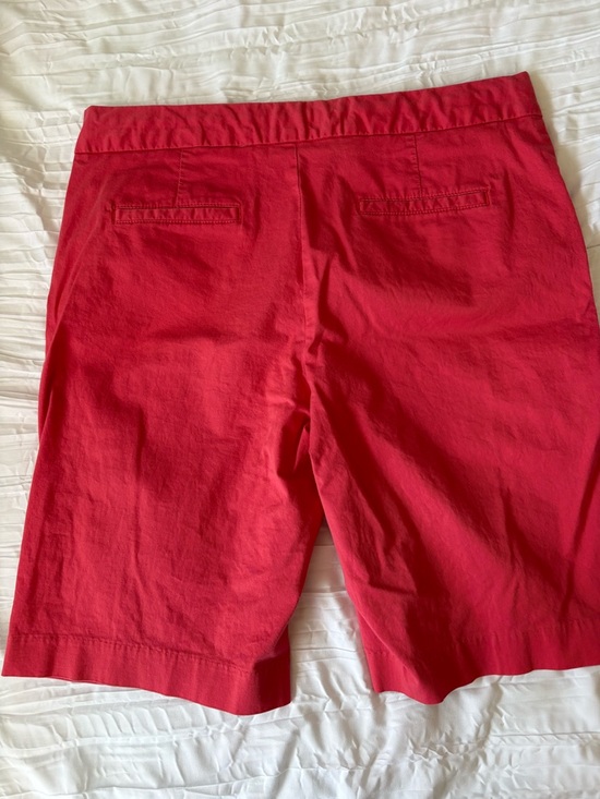 Nautica Women’s Cherry Red Bermuda Shorts - Picture 3 of 4
